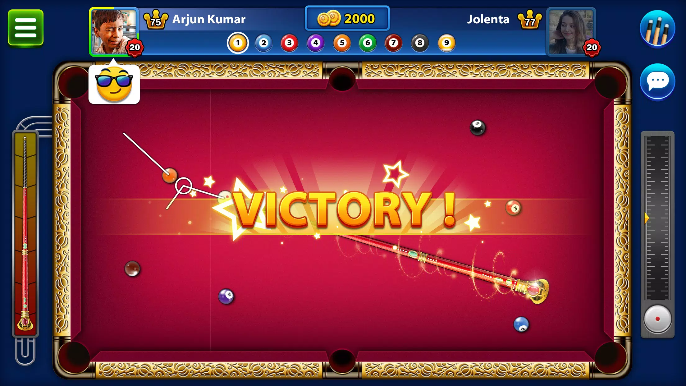 8 Ball & 9 Ball Pool स्क्रीनशॉट 1
