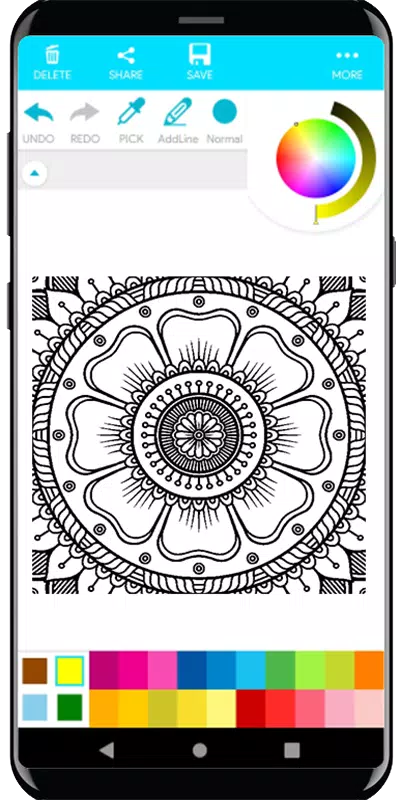 Coloring Mandala Capture d'écran 1