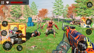 Zombie Games 3D - Gun Games 3D स्क्रीनशॉट 1