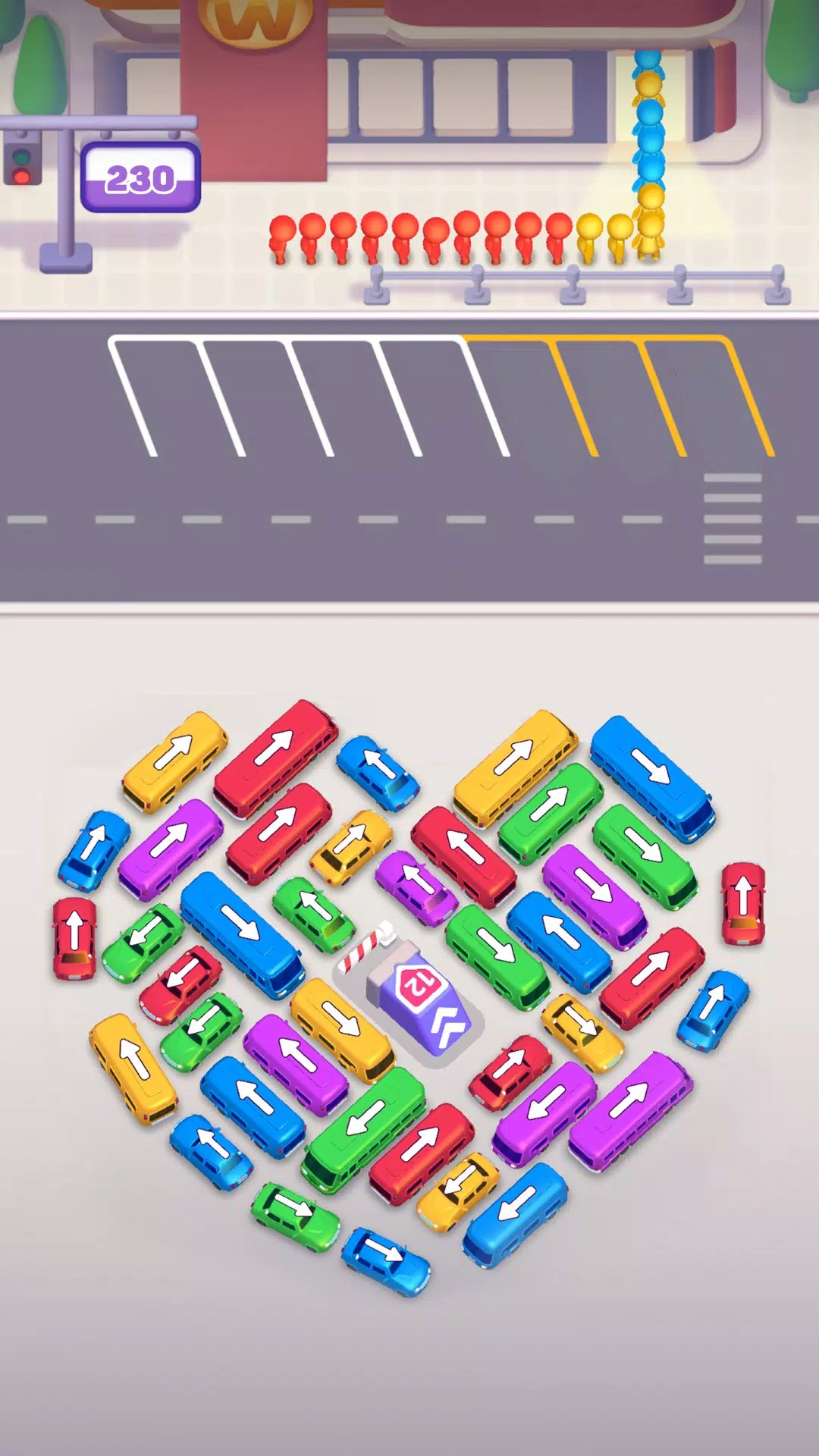 Bus Away: Traffic Jam 스크린샷 1