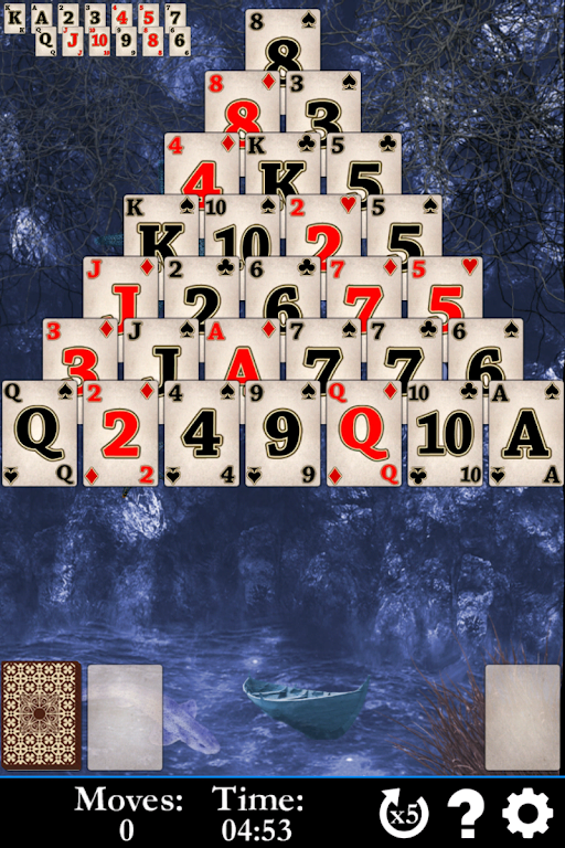 Pyramid Solitaire Water World Screenshot 3