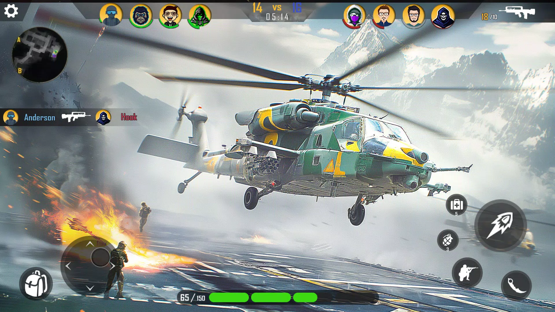 Gunship Battle Air Force War Captura de tela 1