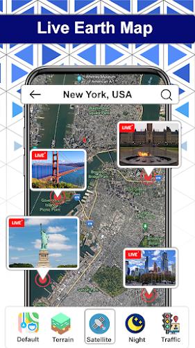 Earth Map Satellite: View Live應用截圖第0張
