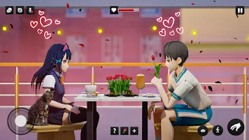 Anime High School Story Games Capture d'écran 3