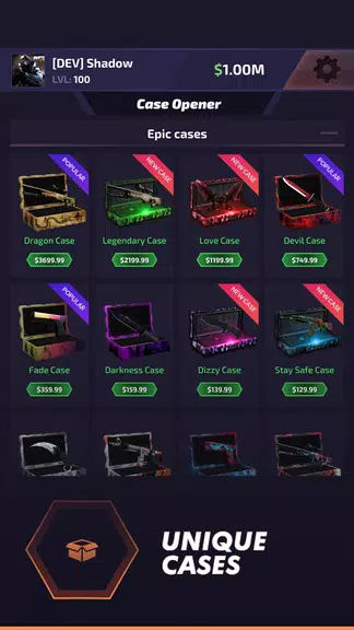 Case Battle: Skins Simulator Captura de tela 0
