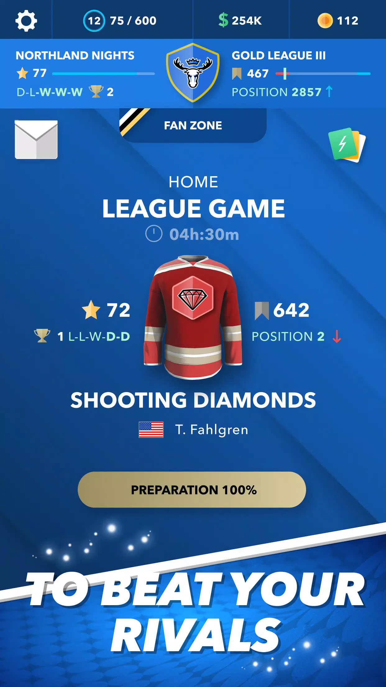 World Hockey Manager 24 Capture d'écran 1