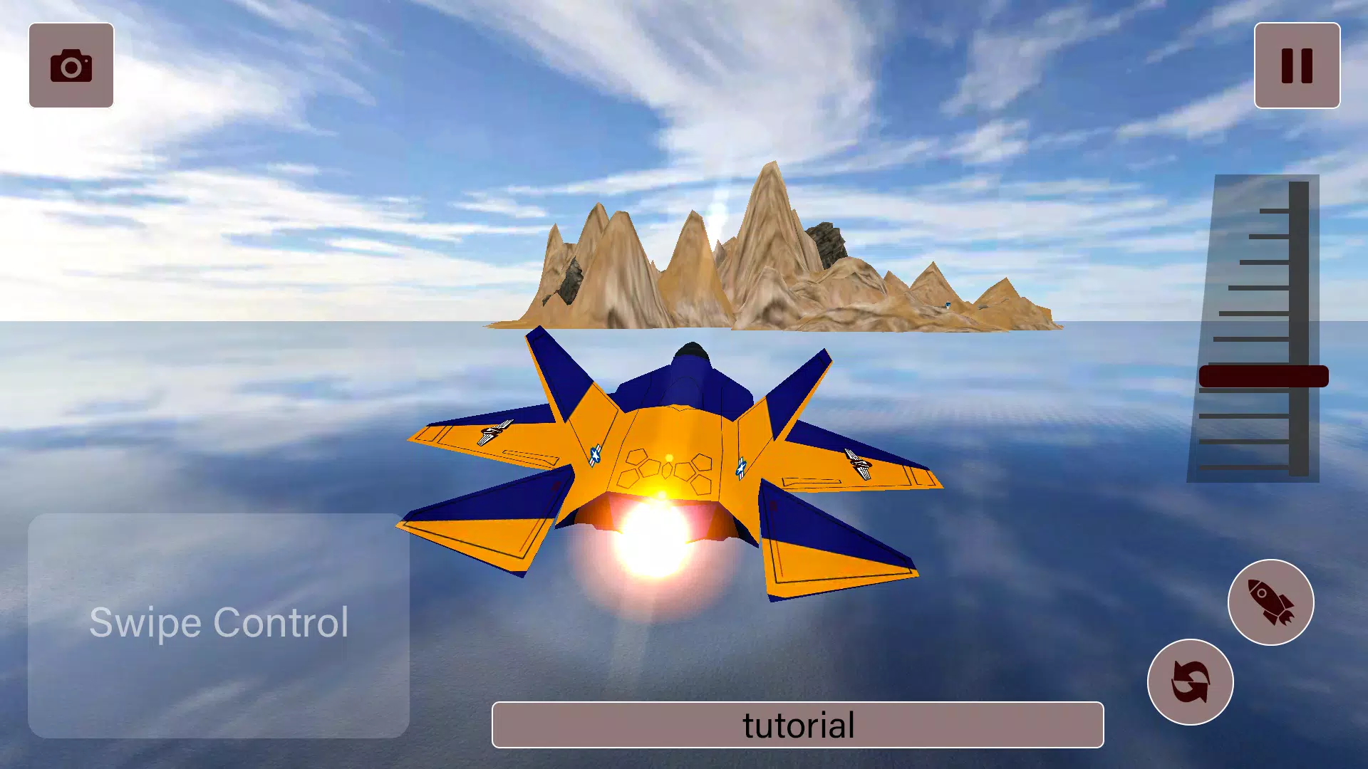 Modern Air Fighter Jet 3D Captura de pantalla 3