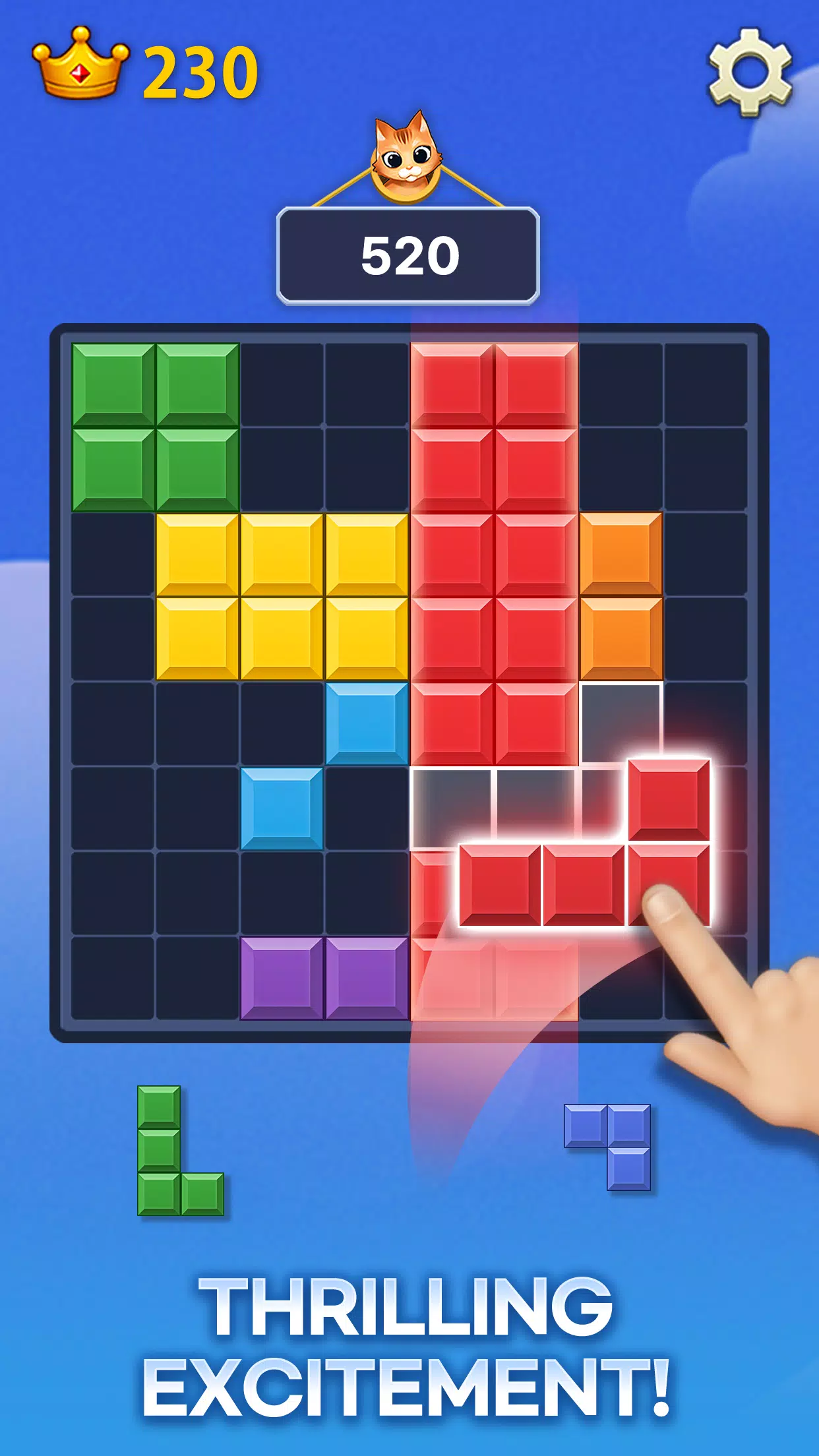 Meow Block Puzzle Screenshot 1