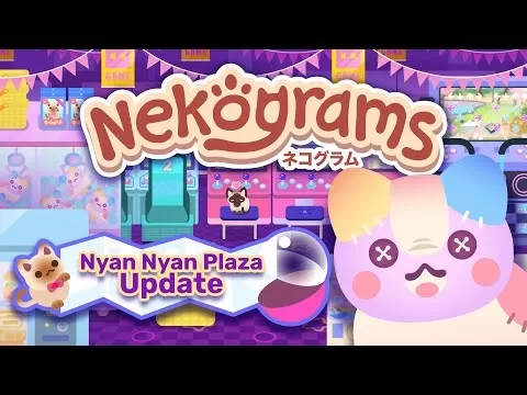 Nekograms+ Unveils Major Nyan Nyan Plaza Update on Apple Arcade