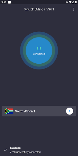 South Africa VPN: Easy VPN App Captura de tela 1