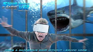 Swim Sharks Cage VR Simulator Zrzut ekranu 0