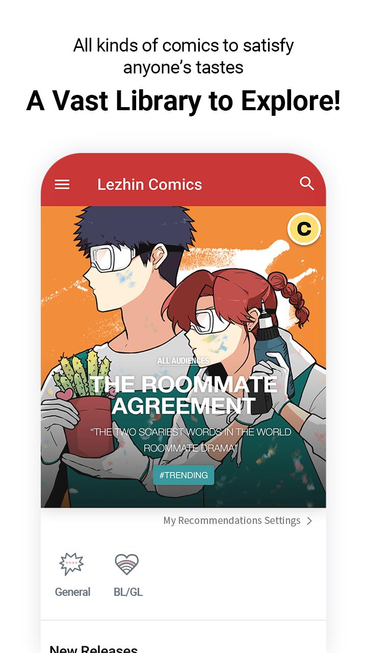 Lezhin Comics - Daily Releases Captura de tela 0