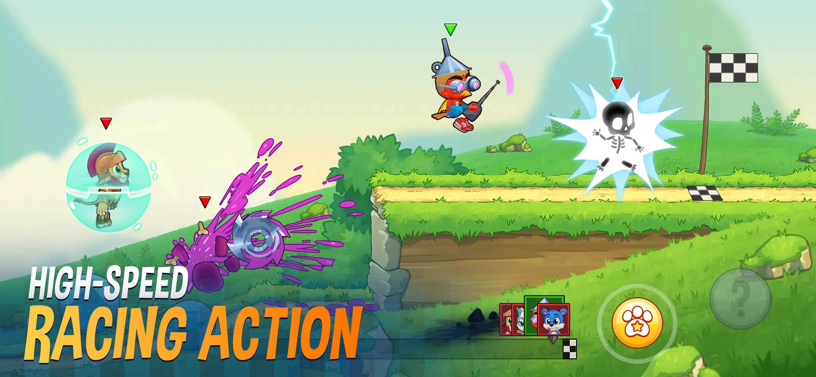 Fun Run 4 - Multiplayer Games 스크린샷 0