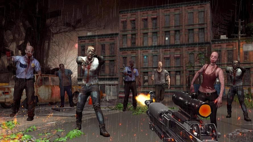 ZOMBIE HUNTER 23: Offline Game Captura de pantalla 1