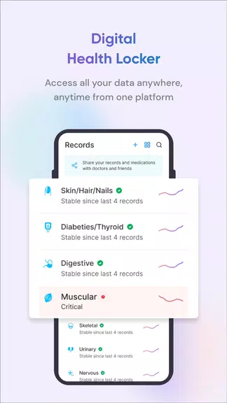 Health-e ABHA PHR Health Lockr Ekran Görüntüsü 1