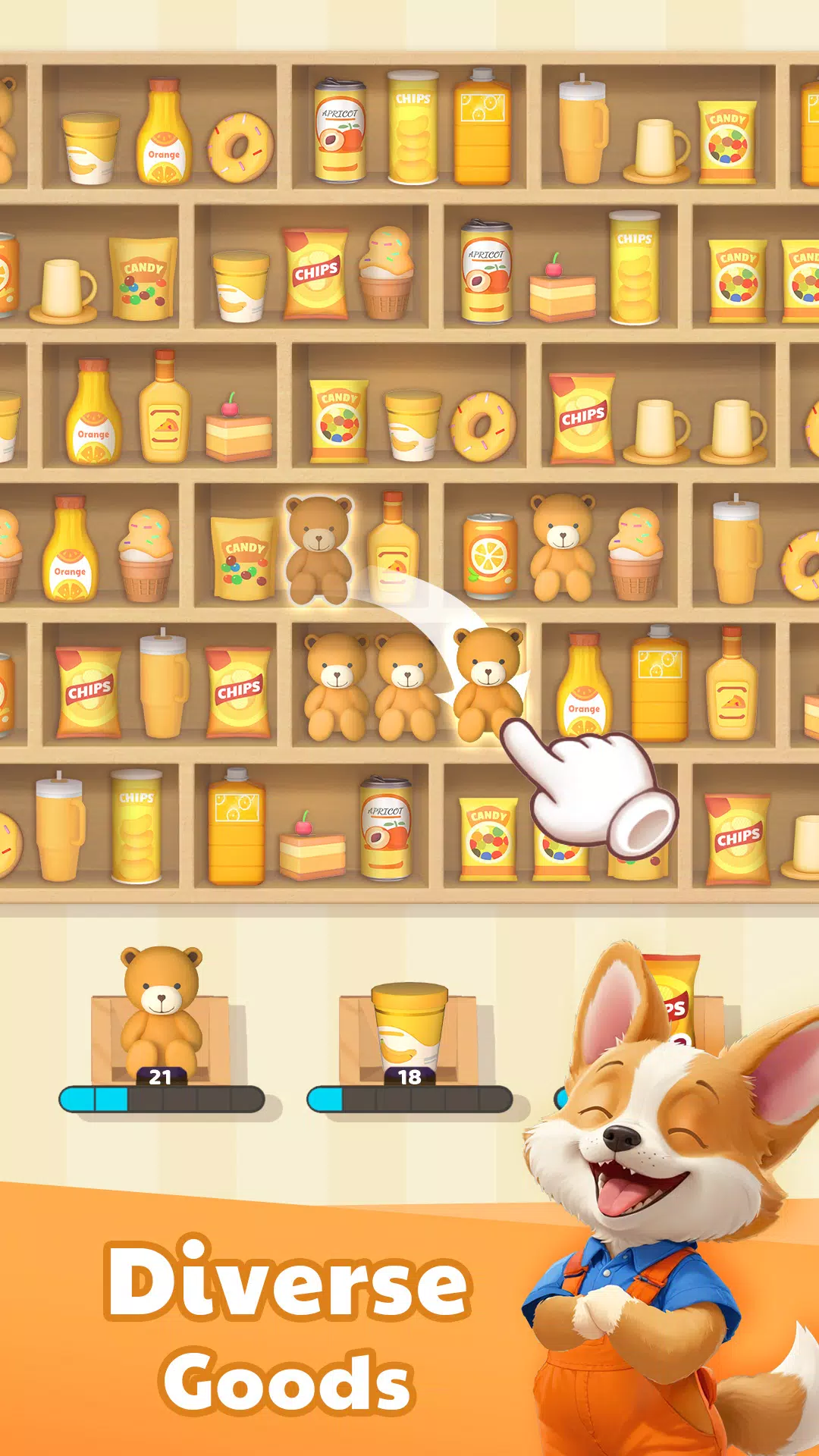 3D Goods Store: Sorting Games ภาพหน้าจอ 1