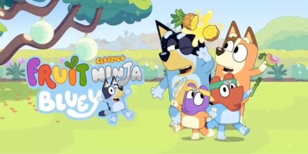 Bluey se une a Fruit Ninja Classic+