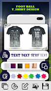 Football Jersey Maker- T Shirt Captura de tela 1