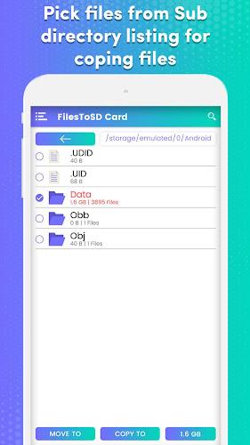 Transfer phone to SD Card – Fi स्क्रीनशॉट 2