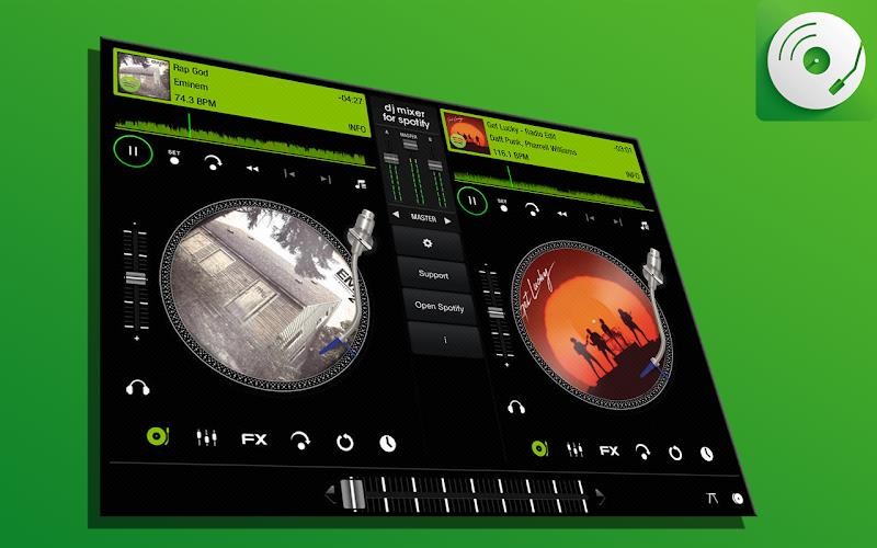 Djify - Dj mixer For spotify Capture d'écran 3