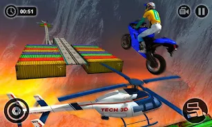 Impossible Motor Bike Tracks Скриншот 1