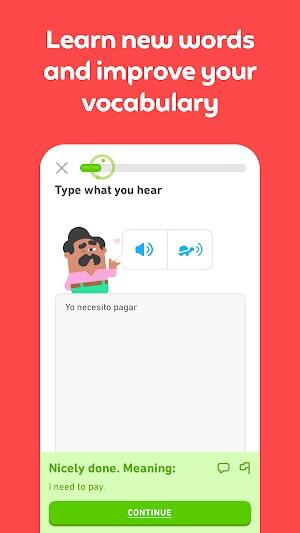 Duolingo : Cours de Langue Capture d'écran 3