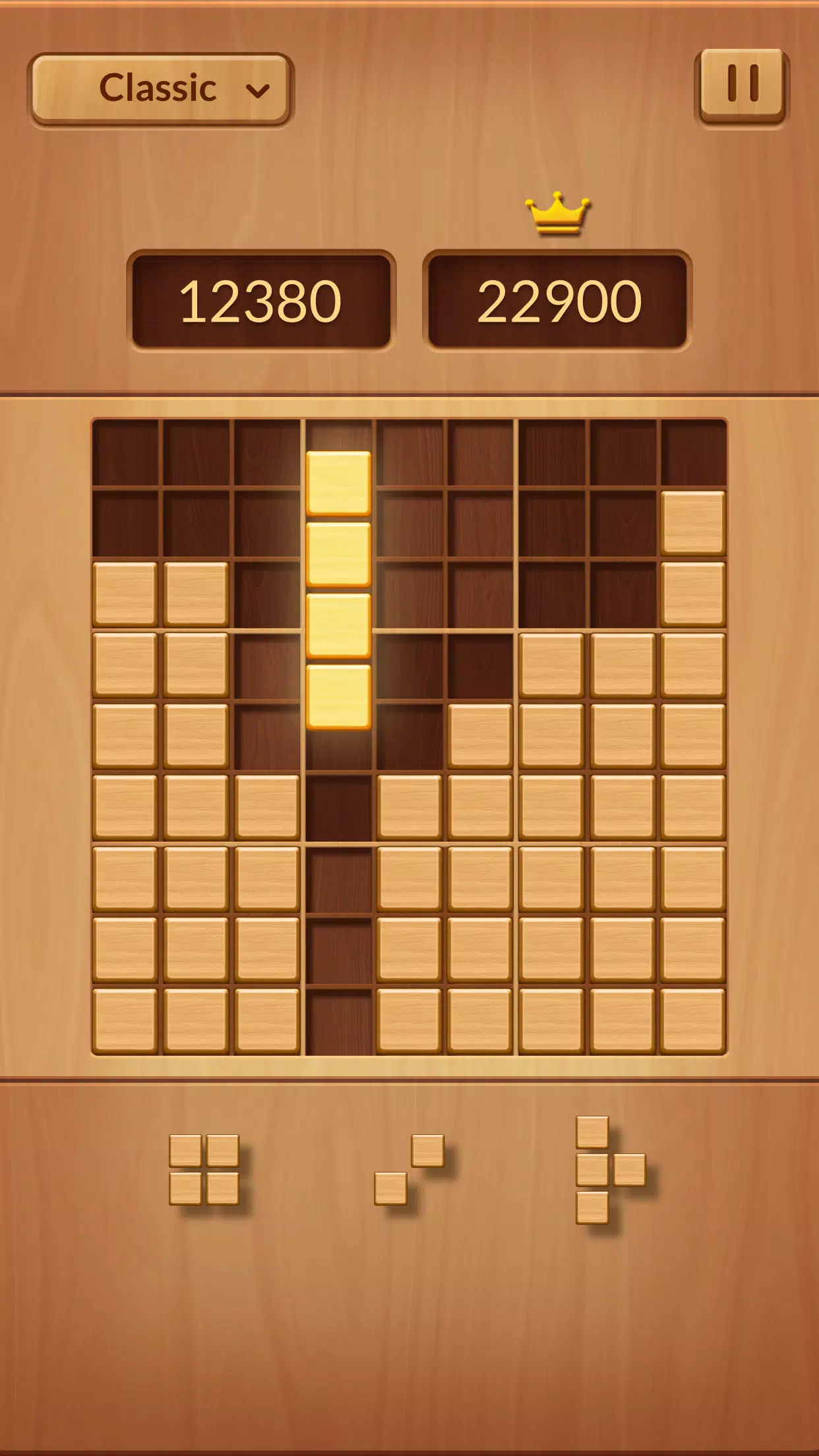 Wood Block Doku 스크린샷 1