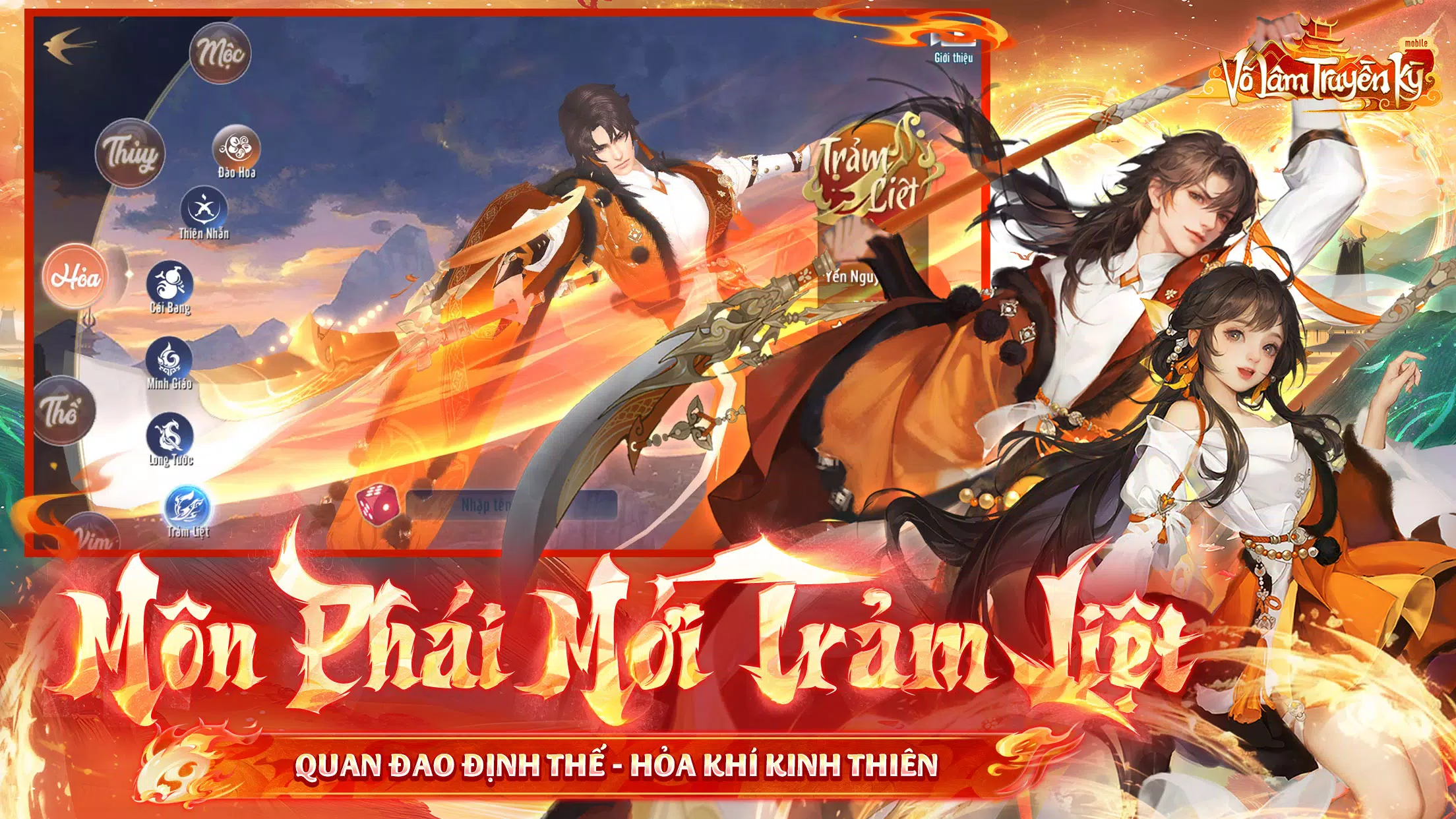 Võ Lâm Truyền Kỳ Mobile Captura de pantalla 1