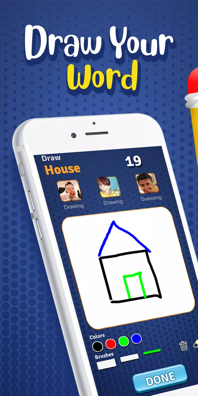 Draw With Friends Multiplayer Zrzut ekranu 0