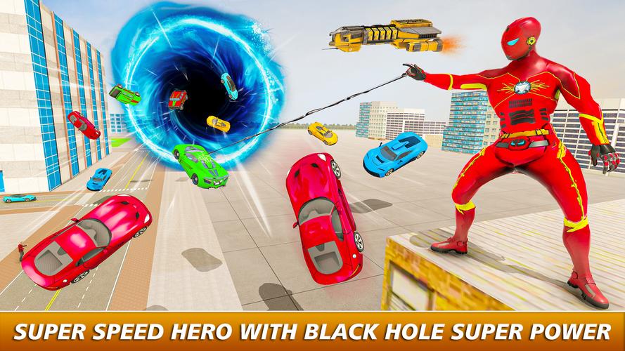 Cyber Rope Hero Screenshot 1