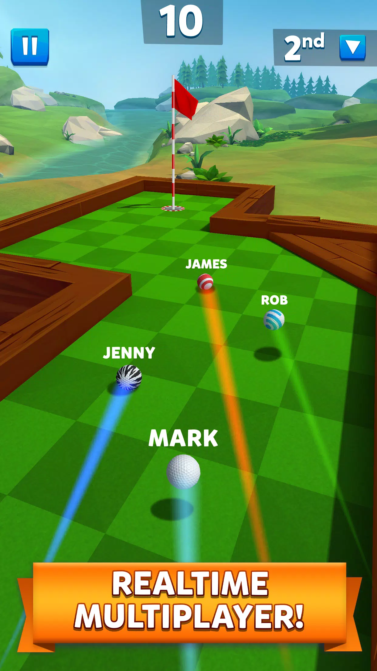 Golf Battle 스크린샷 1