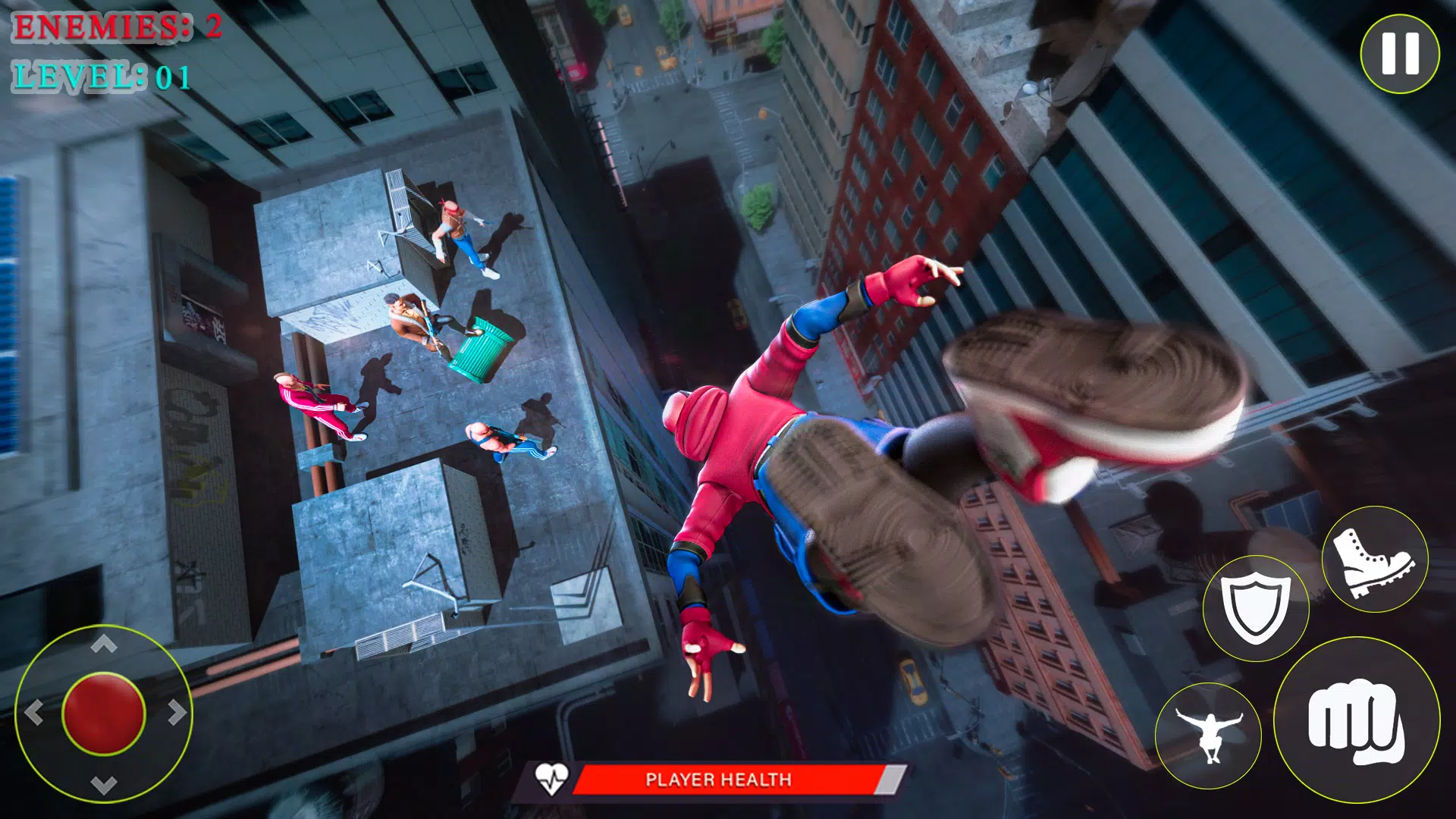 Spider Fighter Hero Man 3d ဖန်သားပြင်ဓာတ်ပုံ 3