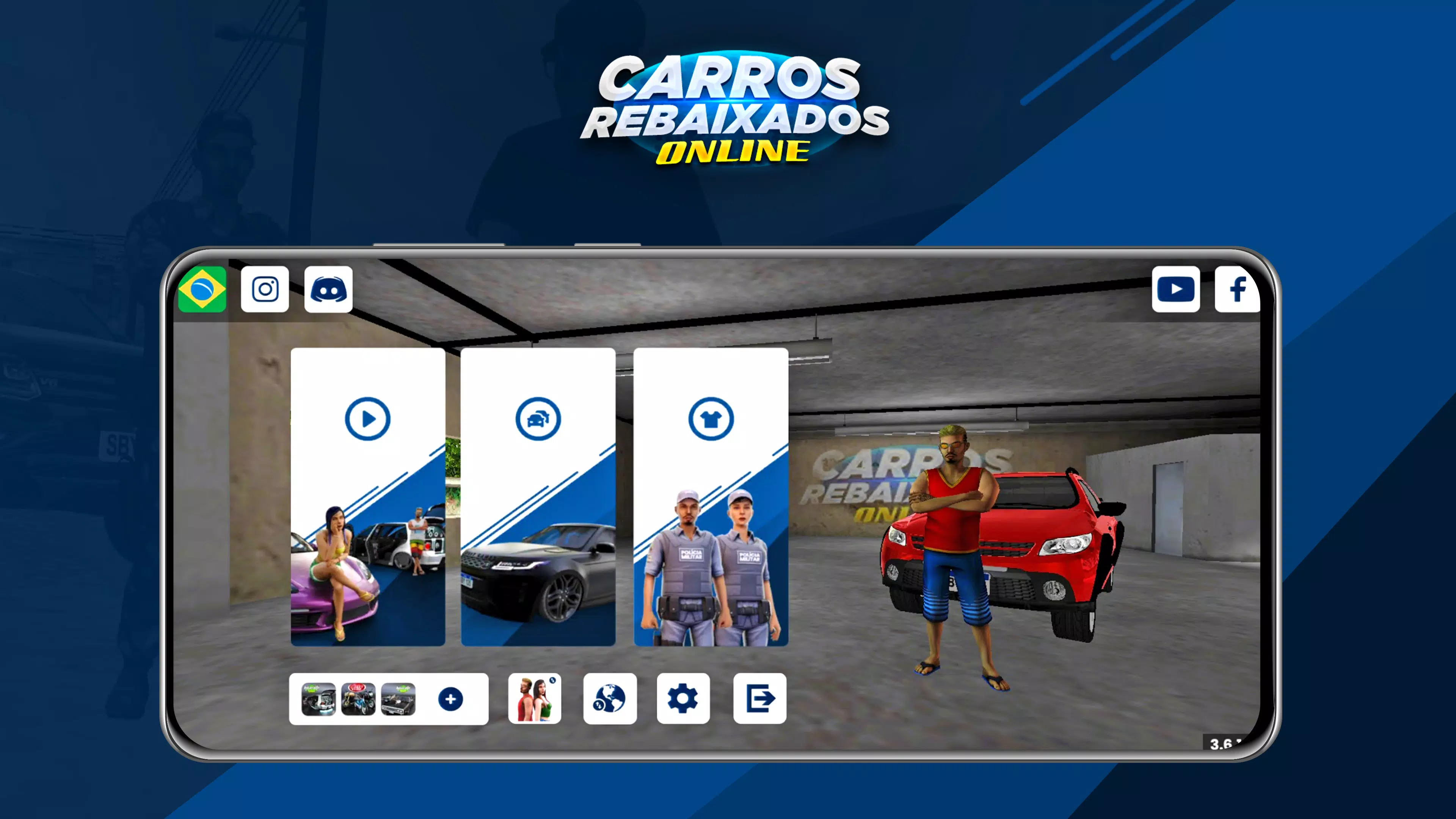 Carros Rebaixados Online Captura de tela 0