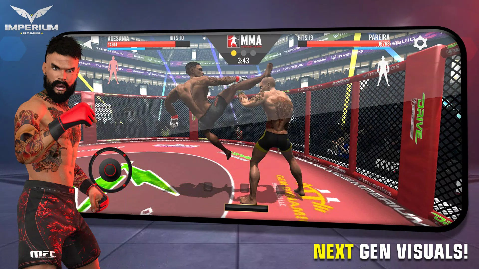 MMA Fighting Clash Captura de tela 0