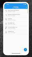 My Workout Log スクリーンショット 3
