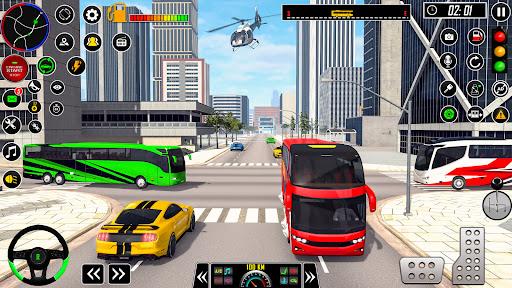 Grand City Racing Bus Sim 3D Captura de pantalla 1