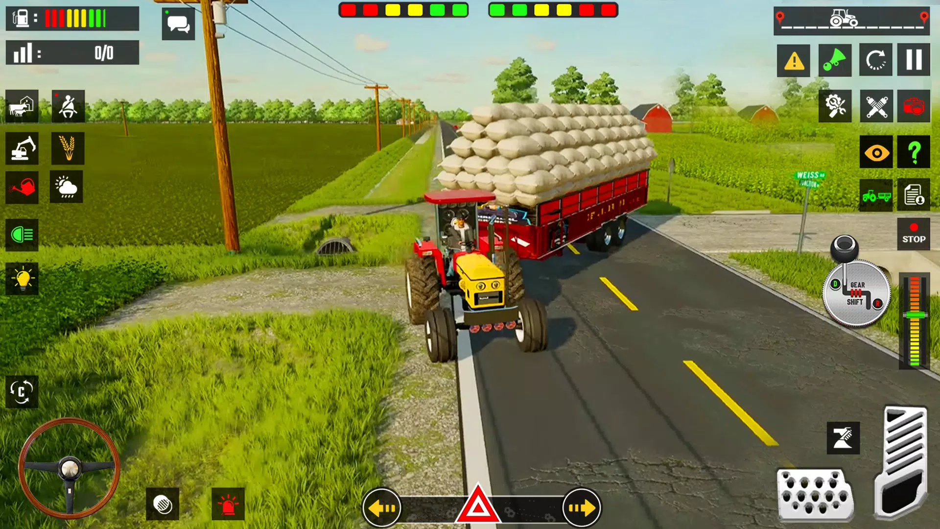 Schermata Farming Tractor Game 2023 3D 0