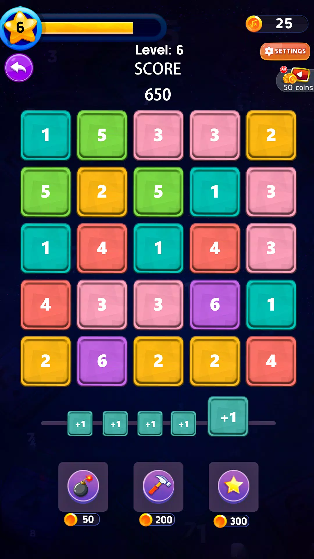 Number Merge Puzzle Match Скриншот 0