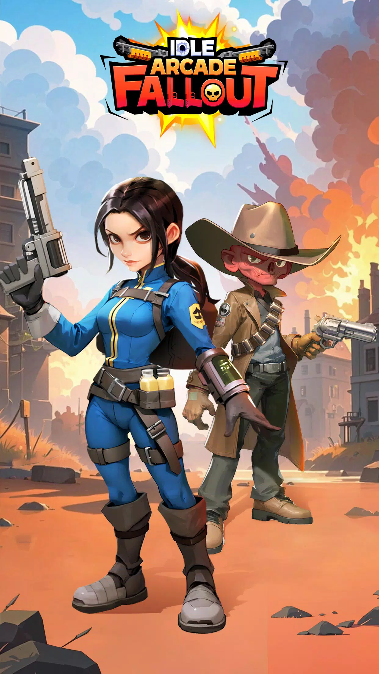 Idle Arcade: Fallout स्क्रीनशॉट 0