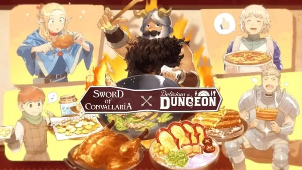 “Sword of Convallaria x Delicious in Dungeon” – A thrilling crossover event is officially underway, bringing together the dark fantasy world of Sword of Convallaria and the beloved dungeon-crawling adventure of Delicious in Dungeon in a month-long celebration of monsters, magic, and mouthwatering meals!
🌟 Event Overview:
From June 1st to June 30th, 2024, fans of both franchises can dive into a series of exclusive in-game events, limited-time collaborations, and special content across mobile, PC, and console platforms. This unique fusion blends Sword of Convallaria’s gothic swordplay and mythical lore with Delicious in Dungeon’s signature charm—where dungeon monsters aren’t just foes, but ingredients for legendary cuisine.

🗡️ Key Features of the Crossover:
1. “Dungeon Delicacies” Limited-Time Quests

Play as Loid (from Delicious in Dungeon) and his adventuring party—now equipped with enchanted weapons from Sword of Convallaria.
Explore repurposed dungeons like the Crimson Crypt and Whispering Gullet, where legendary creatures (like the Luminous Lizard and Soul-Stealer Wraith) can be captured, cooked, and consumed to restore stamina or unlock rare buffs.
Cook monsters to create powerful Dungeon-Infused Potions, Soul-Steamed Sashimi, and Sword-Enchanted Stew.

2. Legendary Boss: “Chef-Queen of the Hollow”

A new final boss combines the elegance of Sword of Convallaria’s royal antagonists with the whimsy of Delicious in Dungeon’s culinary flair.
This radiant warrior-monster wears a chef’s hat and wields a dagger forged from enchanted spices. Defeat her to obtain the Golden Ladle of Gastronomic Might and the Crimson Saber of Flavor.

3. Crossover Character Skins & Costumes

Sword of Convallaria’s protagonist, Eryndor, gets a cheeky new outfit: a dungeon-tour guide vest with a “Taste Test: 5/5 Stars” badge.
Loid appears in a dark knight armor variant, forged from ancient dungeon sludge and dragon scales—complete with a flamethrower that doubles as a grilling tool.

4. Exclusive Merch & Digital Collectibles

Limited-edition “Tasting the Abyss” artbook, featuring concept art of monsters being prepared as gourmet dishes.
NFT-style digital recipe cards and battle poses for collectors.
Physical release: A deluxe dungeon spice kit with real ingredients (e.g., ghost pepper dust, enchanted honey) for real-life cooking experiments.

5. Special Events & Community Challenges

“Cook or Die” Weekly Tournament: Teams of 4 must defeat dungeon bosses using only dishes crafted from enemy drops.
“Guess the Recipe” Mini-Game: Players identify mystery monster ingredients based on flavor profiles (e.g., “Tastes like regret and caramelized dragon heart”).
Winners receive exclusive in-game currency and a golden cookbook with hidden lore.


🍽️ Why This Crossover Works:
The fusion of Sword of Convallaria’s dark, brooding world and Delicious in Dungeon’s playful, food-obsessed charm creates a surprisingly harmonious clash. It's a tale of sword and spatula, where danger and delight are just one recipe away.

“We didn’t think a vampire’s blood could be used to make a perfectly aged wine sauce… until now.”
— Loid, mid-battle, seasoning a wraith’s heart


📅 How to Join:

Download the “Sword of Convallaria x Delicious in Dungeon” Event Patch via Steam, iOS, Android, or PlayStation/Xbox.
Visit official websites and social media for daily unlockables, secret codes, and livestreams.
Join the #TasteTheDungeon community challenge on Twitter/X and TikTok for bonus rewards.


Don’t miss this deliciously dangerous crossover—where every battle ends with a meal, and every meal could be your last.
The dungeon is open. The kitchen is hot. Prepare to eat… and fight.
🔥 Sword of Convallaria x Delicious in Dungeon – Only June 2024. 🔥
