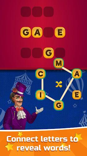 Circus Words: Magic Puzzle Captura de tela 2