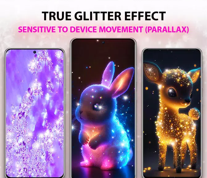 Glitter Live Wallpaper ဖန်သားပြင်ဓာတ်ပုံ 0