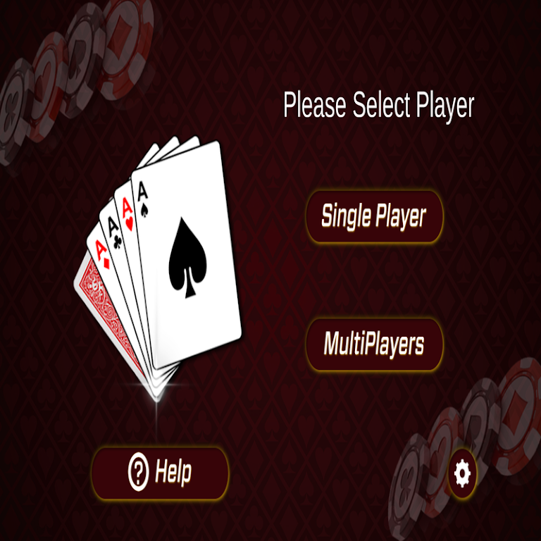 Blackjack War Captura de pantalla 1