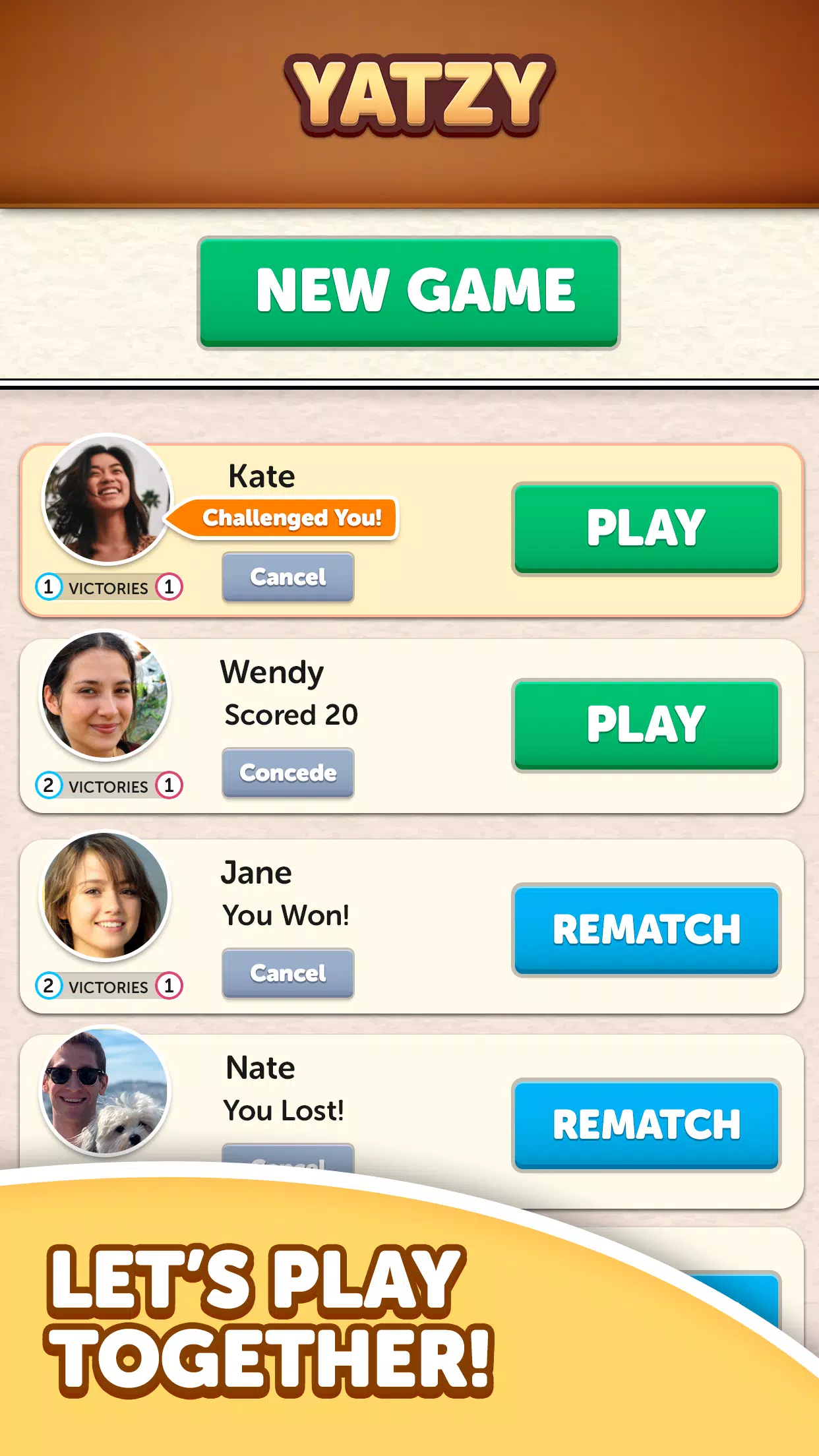 Word Yatzy - Fun Word Puzzler应用截图第3张