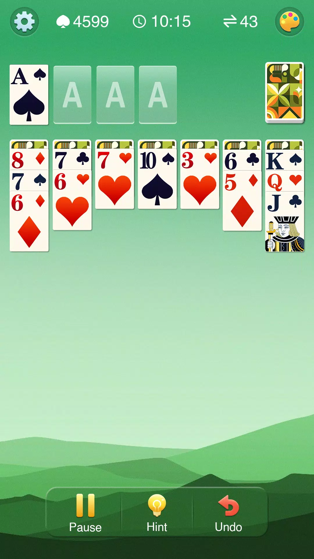 Solitaire Card Game ภาพหน้าจอ 3