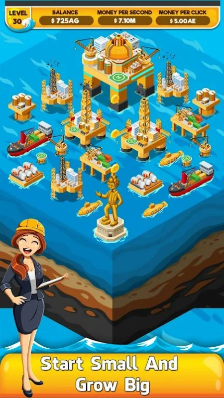 Oil Tycoon 2: Idle Miner Game應用截圖第0張