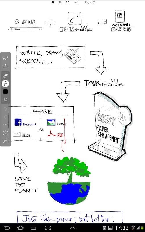 INKredible-Handwriting Note Screenshot 1