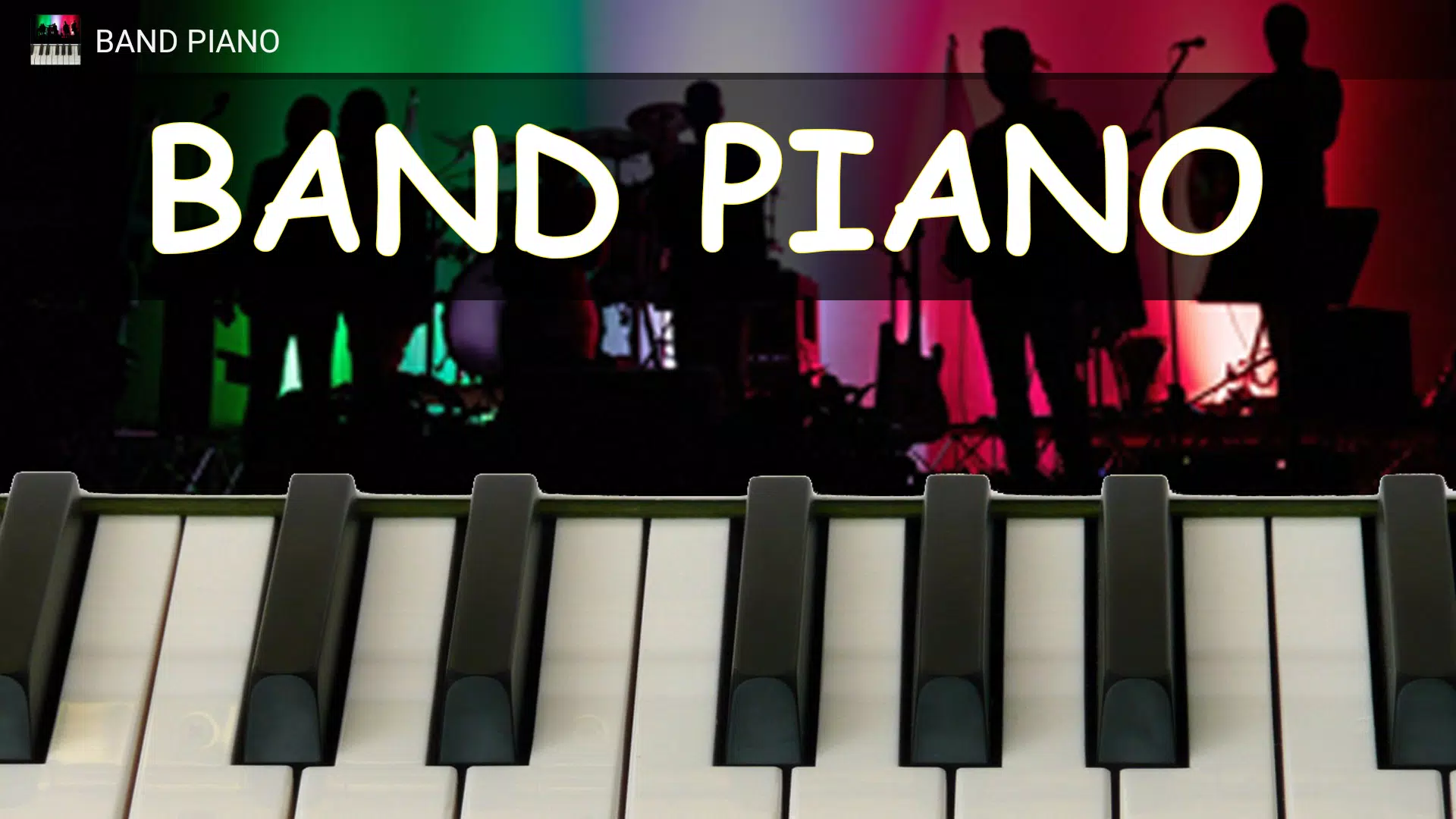 Band piano Ekran Görüntüsü 0