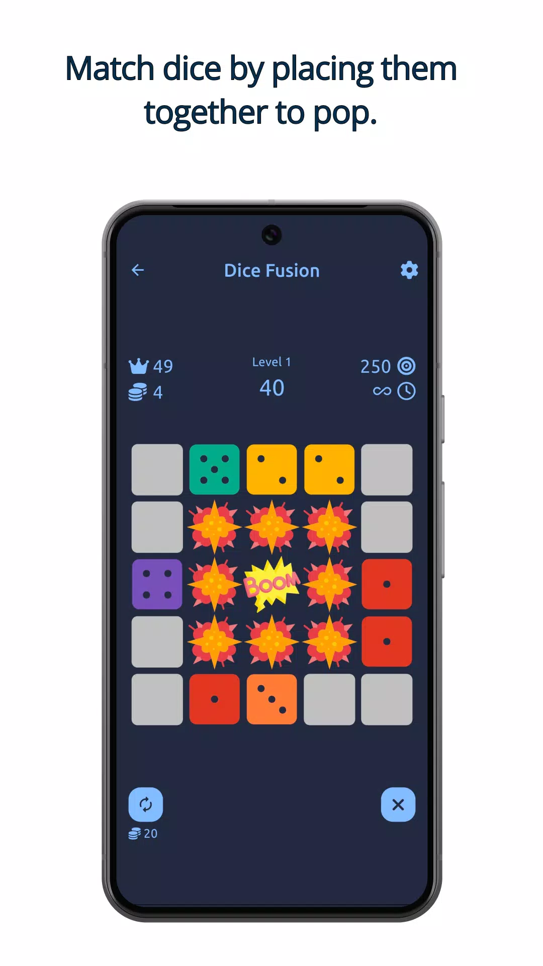 Dice Fusion ภาพหน้าจอ 1