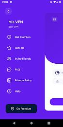 Mia VPN Captura de tela 3